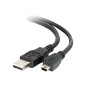 Cbl/1m USB 2.0 A/MINI-B Black