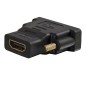 Cbl/HDMI F to DVI M ADT Black UK Cbl/HDMI F to DVI M ADT Black UK