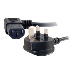 Cbl/5M Universal 90 DEG PWR cord BS 1363