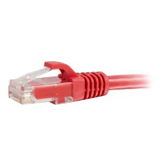 Cbl/2M Red CAT6 PVC Snagless UTP Patch