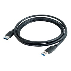 Cbl/3m USB 3.0 AM-AM Black
