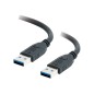 Cbl/3m USB 3.0 AM-AM Black