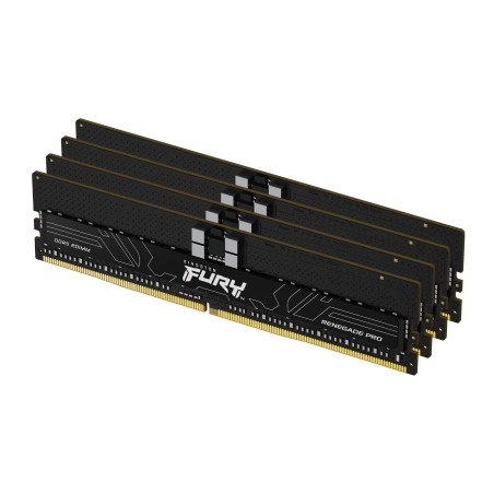 Kingston Technology FURY 128 Go 5600 MT s DDR5 ECC Reg CL28 DIMM (kit de 4) Renegade Pro EXPO