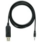 QNAP CAB-CONSOLE-UPJ-1M8 câble audio 1,8 m 3,5mm USB Noir QNAP CAB-CONSOLE-UPJ-1M8 câble audio 1,8 m 3,5mm USB Noir