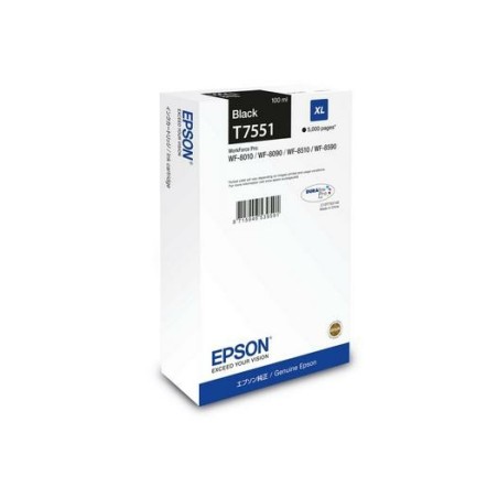 Epson C13T75514N cartouche d'encre 1 pièce(s) Original Rendement élevé (XL) Noir
