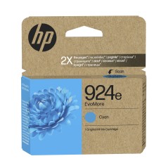 HP 924e Cartouche d’encre authentique Cyan EvoMore