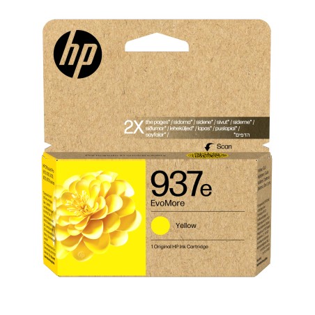HP 937e Cartouche d’encre authentique Jaune EvoMore