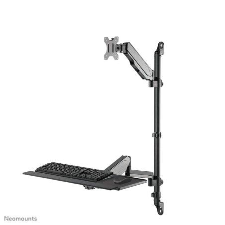 Neomounts WL90-325BL1 Station de travail assis-debout - mural - 17-32" - ressort à gaz