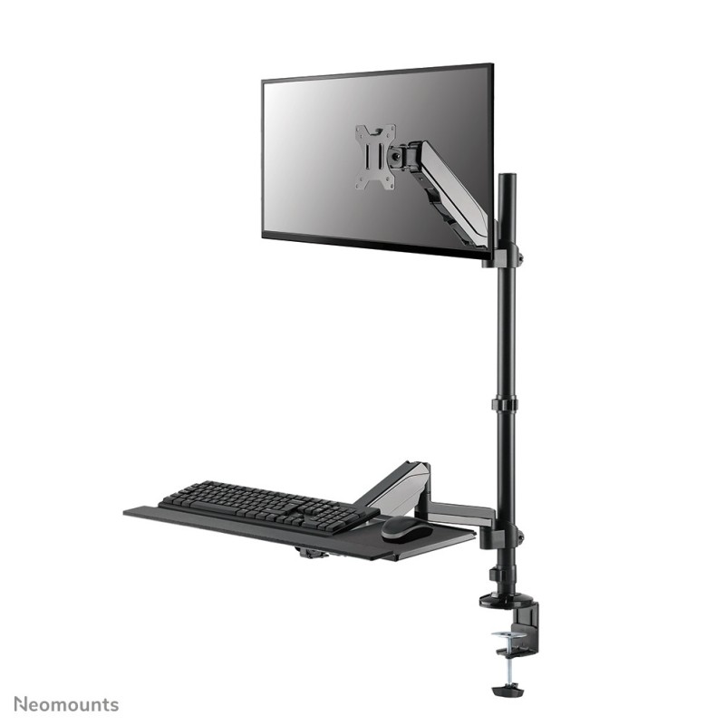 Neomounts DS90-325BL1 Station de travail assis-debout pour bureau 17-32" - ressort à gaz Neomounts DS90-325BL1 Station de travail assis-debout pour bureau 17-32" - ressort à gaz