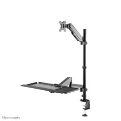 Neomounts DS90-325BL1 Station de travail assis-debout pour bureau 17-32" - ressort à gaz