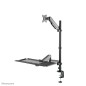 Neomounts DS90-325BL1 Station de travail assis-debout pour bureau 17-32" - ressort à gaz Neomounts DS90-325BL1 Station de travail assis-debout pour bureau 17-32" - ressort à gaz