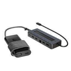 HP Ensemble combiné concentrateur USB-C et chargeur pour PC portable Universal