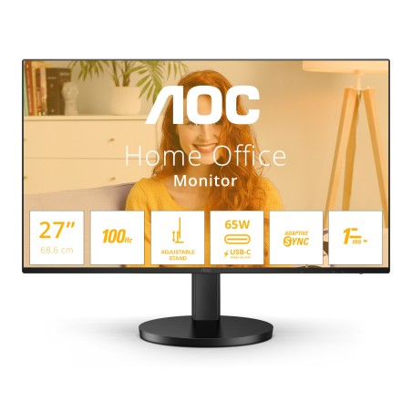 AOC B3 Q27B3CF2 23 écran plat de PC 68,6 cm (27") 2560 x 1440 pixels Quad HD Noir