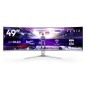Philips Evnia 8000 49M2C8900L/00 écran plat de PC 124,2 cm (48.9") 5120 x 1440 pixels Dual QHD QD-OLED Blanc