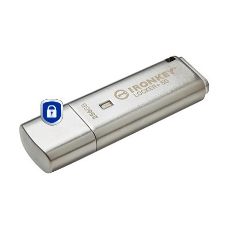 Kingston Technology IronKey 256 Go Locker Plus 50 AES Encryption