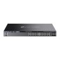 TP-Link Omada SG6428X commutateur réseau Géré L3 Gigabit Ethernet (10/100/1000) 1U Noir TP-Link Omada SG6428X commutateur réseau Géré L3 Gigabit Ethernet (10/100/1000) 1U Noir