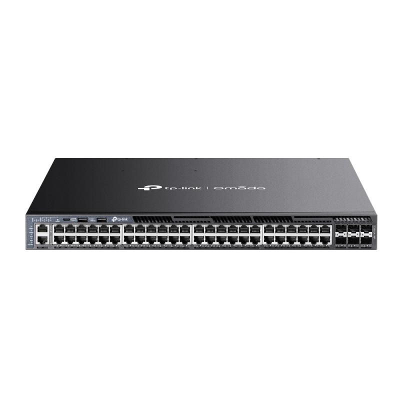 TP-Link Omada SG6654XHP commutateur réseau Géré L3 Gigabit Ethernet (10/100/1000) Connexion Ethernet, supportant l'alimentation TP-Link Omada SG6654XHP commutateur réseau Géré L3 Gigabit Ethernet (10/100/1000) Connexion Ethernet, supportant l'alimentation