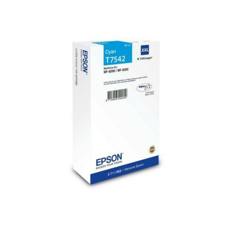 Epson T7542 cartouche d'encre 1 pièce(s) Original Rendement très élevé Cyan