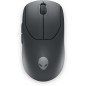 Alienware Pro Wireless Gaming Mouse souris Ambidextre RF Wireless + USB Type-C Optique 26000 DPI