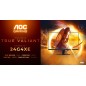 AOC 24G4XE écran plat de PC 60,5 cm (23.8") 1920 x 1080 pixels Full HD LCD Noir, Gris