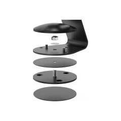 Swivel Base for Core Stand Black