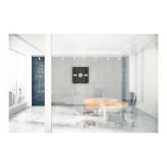 Glass Mount Bracket with Security Slot