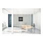 Glass Mount Bracket with Security Slot Glass Mount Bracket with Security Slot