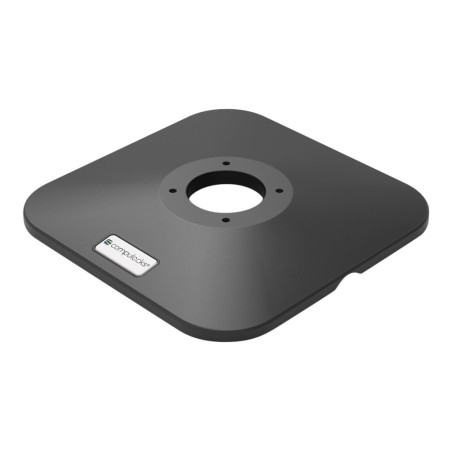 Free Standing Base 8" f RISE Pole Black