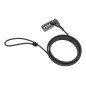 Universal 4 Dail Combination Cable Lock