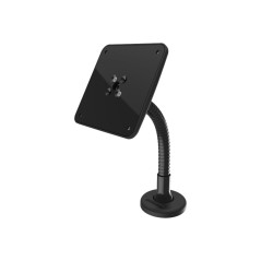 Tablet Kiosk Flexible Arm Mount Black