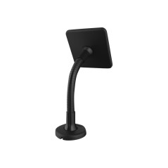 Tablet Kiosk Flexible Arm Mount Black