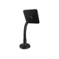 Tablet Kiosk Flexible Arm Mount Black