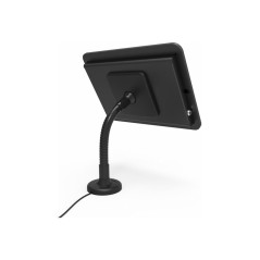 Tablet Kiosk Flexible Arm Mount Black