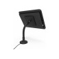 Tablet Kiosk Flexible Arm Mount Black