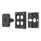 Universal Tablet Magnetic Wall Mount Bla