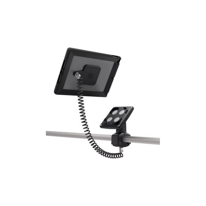 Universal Tablet Magnetic Rail Mount Bla