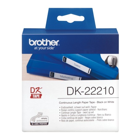 Label roll/white 29mmx30.48m f QL-series
