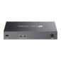 TP-Link Omada DS106GPP commutateur réseau Non-géré Gigabit Ethernet (10/100/1000) Connexion Ethernet, supportant l'alimentation TP-Link Omada DS106GPP commutateur réseau Non-géré Gigabit Ethernet (10/100/1000) Connexion Ethernet, supportant l'alimentation