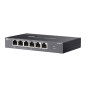 TP-Link Omada DS106GPP commutateur réseau Non-géré Gigabit Ethernet (10/100/1000) Connexion Ethernet, supportant l'alimentation TP-Link Omada DS106GPP commutateur réseau Non-géré Gigabit Ethernet (10/100/1000) Connexion Ethernet, supportant l'alimentation
