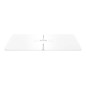 Large Base Plate for BrandMe White Large Base Plate for BrandMe White