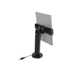 Univ Pole Stand+Cling Holder 20cm Black