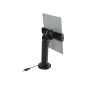 Univ Pole Stand+Cling Holder 20cm Black