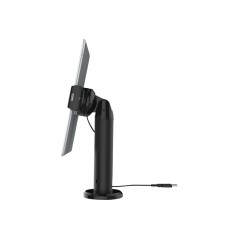 Univ Pole Stand+Cling Holder 20cm Black