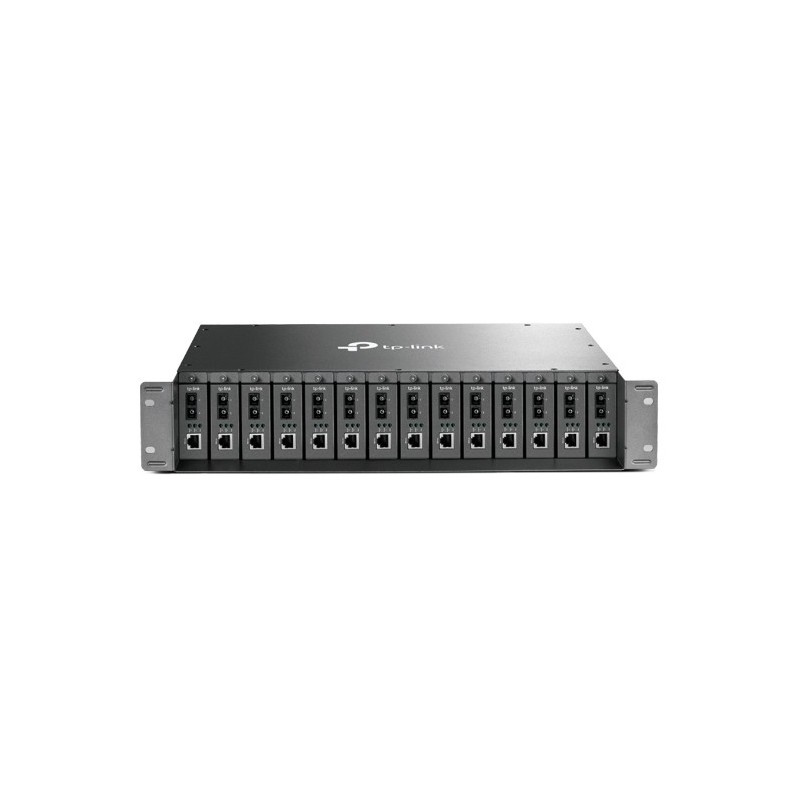 TP-Link TL-MC1400 V3 châssis de réseaux 2U