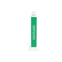 Tablet Floor Stand Mount BrandME White