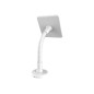Tablet Kiosk Flexible Arm Mount White