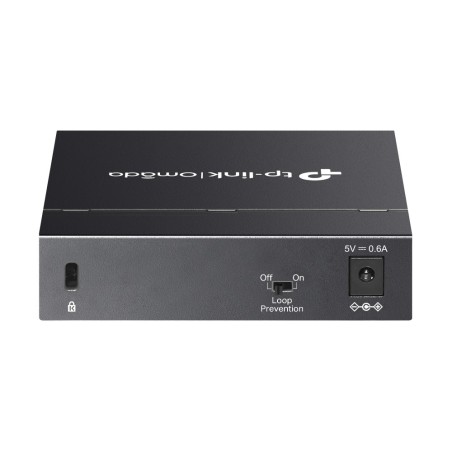 TP-Link Omada DS105G commutateur réseau Non-géré Gigabit Ethernet (10/100/1000) Noir