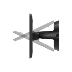 VESA Bow Tilting Wall Mount Black
