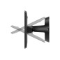 VESA Bow Tilting Wall Mount Black