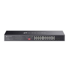 TP-Link Omada DS1018GMP commutateur réseau Non-géré Gigabit Ethernet (10 100 1000) Connexion Ethernet, supportant